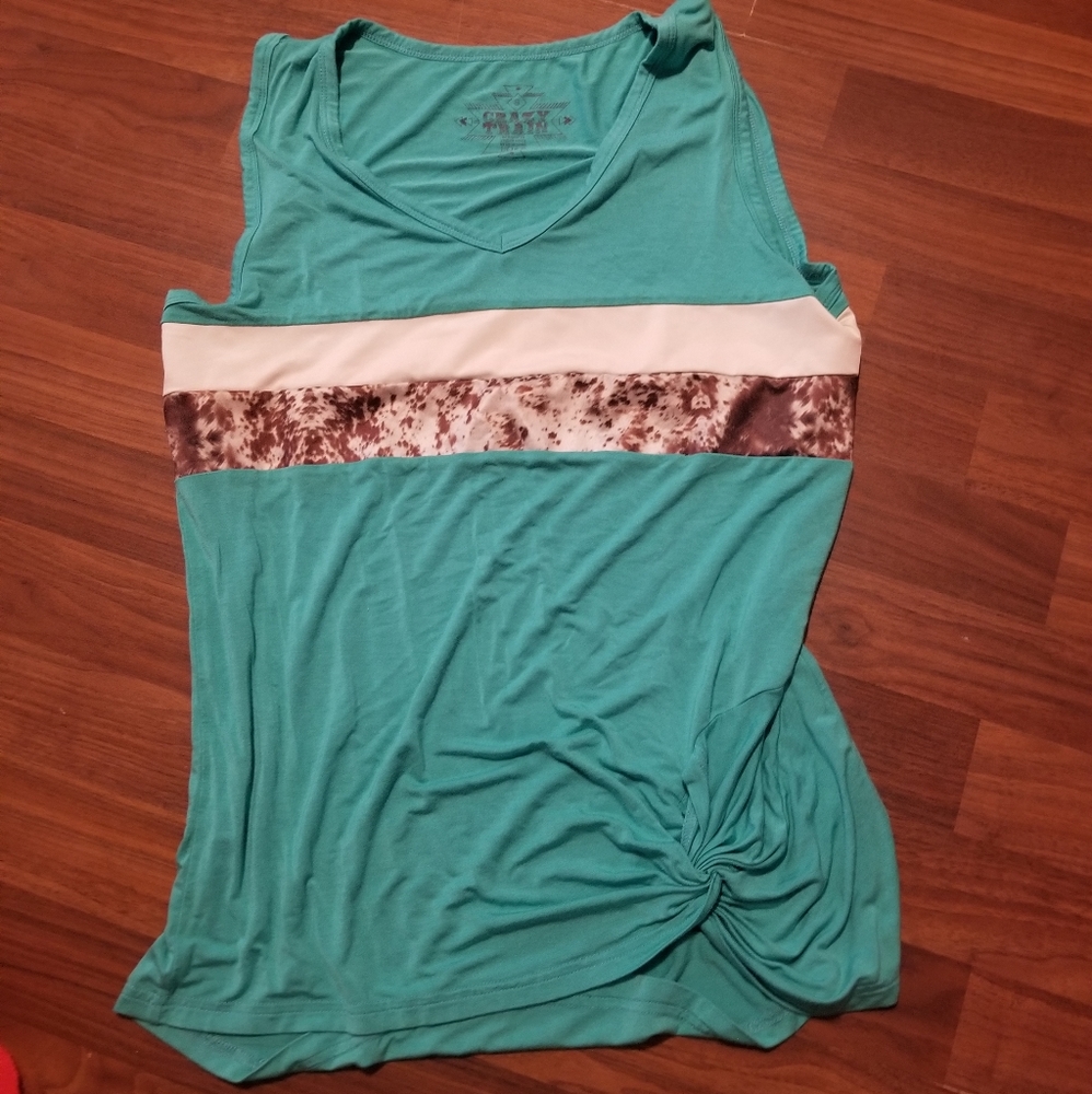 Crazy Train Knot Top